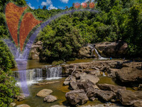 Pe’an / Curtain Waterfall - A Breathtaking Natural Beauty
