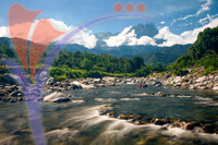 Mount Kinabalu View From Polumpung