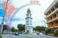 Queen Victoria Memorial Clock Tower - Penang