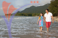 Damai Beach Sunset