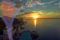 Sandakan City Aerial View, Sabah