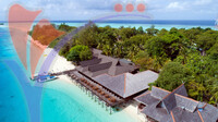 Aerial View Kapalai Island, Sabah