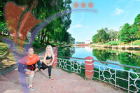 Jogging At Seremban Lake Garden, Seremban, Negeri Sembilan
