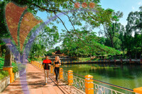 Jogging At Seremban Lake Garden, Seremban, Negeri Sembilan
