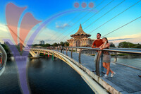 Kuching Sarawak, Darul Hana Bridge