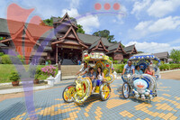 Trishaw Melaka Sultanate Palace