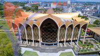 Aerial View of Sarawak Museum, Kuching, Sarawak