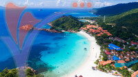 Aerial View of Redang Island, Terengganu