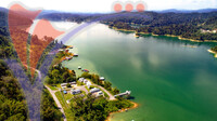 Aerial Shot Tasik Banding, Perak