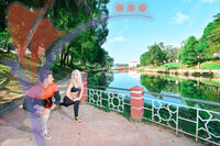 Jogging At Seremban Lake Garden, Seremban, Negeri Sembilan