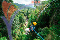 Zipline At Dabong, Kelantan