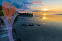 Scenic Sunset At Kuala Sepetang