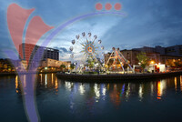 Night View of The Melaka River