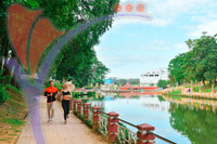 Jogging At Seremban Lake Garden, Seremban, Negeri Sembilan