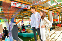 Pulau Suri Floting Market,tumpat, Kelantan