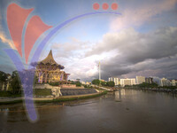 View of Sarawak State Legislative Assembly