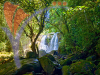 Susung Waterfall - Jurassic Wold Waterfall