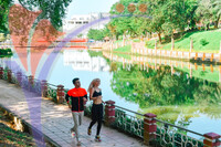 Jogging At Seremban Lake Garden, Seremban, Negeri Sembilan