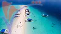 Aerial View Sibuan Island, Sabah