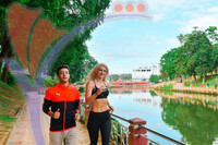 Jogging At Seremban Lake Garden, Seremban, Negeri Sembilan