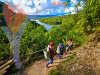 Bengoh Dam Scenery, Boat Riding And Nature Hiking