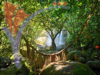 Susung Waterfall - Jurassic Wold Waterfall