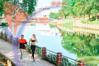 Jogging At Seremban Lake Garden, Seremban, Negeri Sembilan