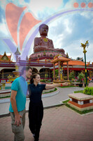 Wat Machimmaram Sitting Buddha, Kelantan