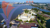Aerial View of Taman Tamadun Islam, Terengganu