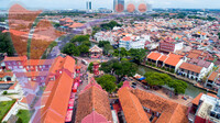 Bandar Hilir Aerialview, Melaka