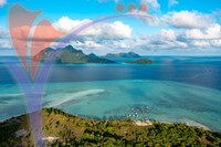 Drone Point of View of Tropical Island - Maiga And Bohey Dulang