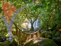 Susung Waterfall - Jurassic Wold Waterfall
