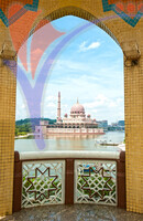 Masjid Putra (putra Mosque) - Putrajaya