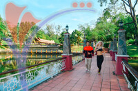 Jogging At Seremban Lake Garden, Seremban, Negeri Sembilan