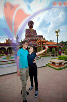 Wat Machimmaram Sitting Buddha, Kelantan