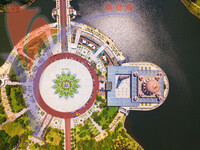 Aerial View of Putra Mosque