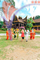 Dancer With Traditional Costume At Laman Budaya, Seremban, Neg