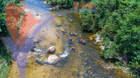 River Tubing At Dabong, Kelantan