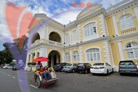 Townhall Trishaw Ride__pulau Pinang