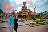 Wat Machimmaram Sitting Buddha, Kelantan