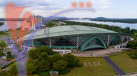 Aerial View of Kuching Convention Centre, Sarawak