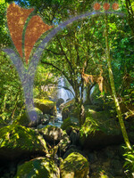 Susung Waterfall - Jurassic Wold Waterfall