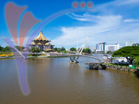 Sarawak River Drone
