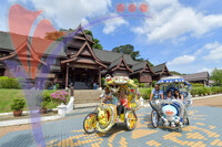 Trishaw Melaka Sultanate Palace