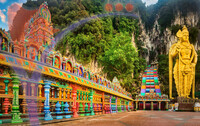 Colorful Stairs of Batu Caves