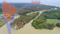 Aerial View Pulau Suri ,tumpat, Kelantan