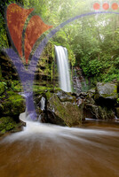 Mahua Waterfall in Crocker Range National Park Tambunan Sabah Borneo Malaysia