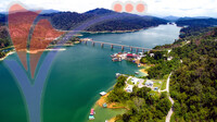 Aerial Shot Tasik Banding, Perak