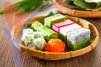 Malaysia Popular Assorted Sweet Dessert Or Simply Known As Kueh