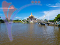 Sarawak River Drone